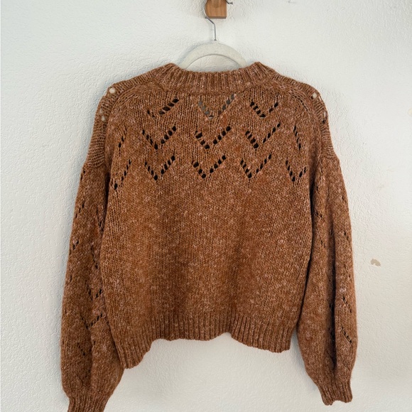 Madewell Brown Crew Neck Sweater - Picture 3 of 3